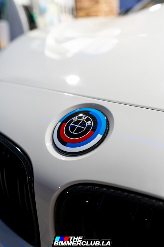 Carbon Fiber "50 Year" Hood and Trunk Emblems