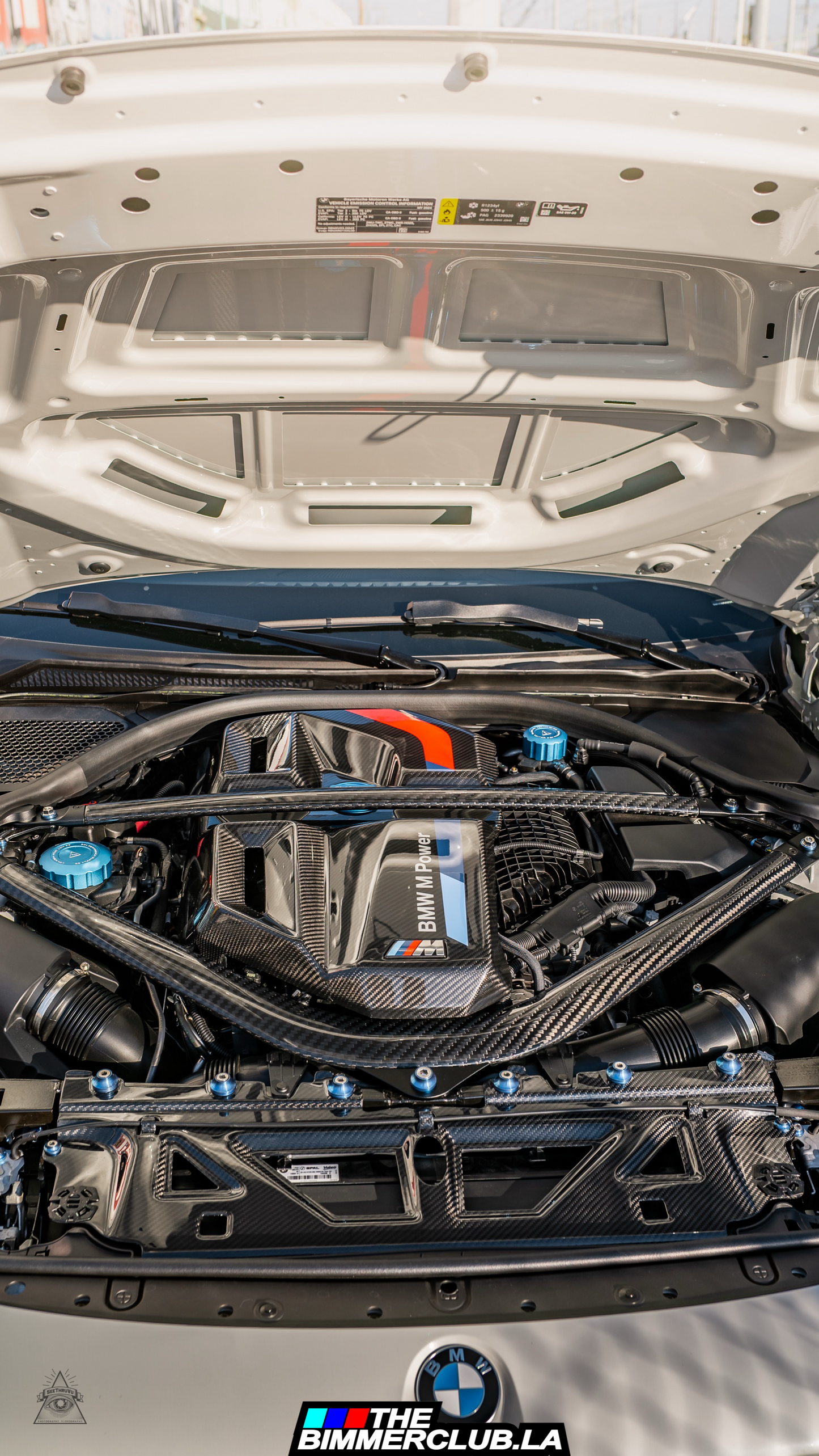 G8x M2 / M3 / M4 S58 M Performance Dry Carbon Fiber Engine Cover