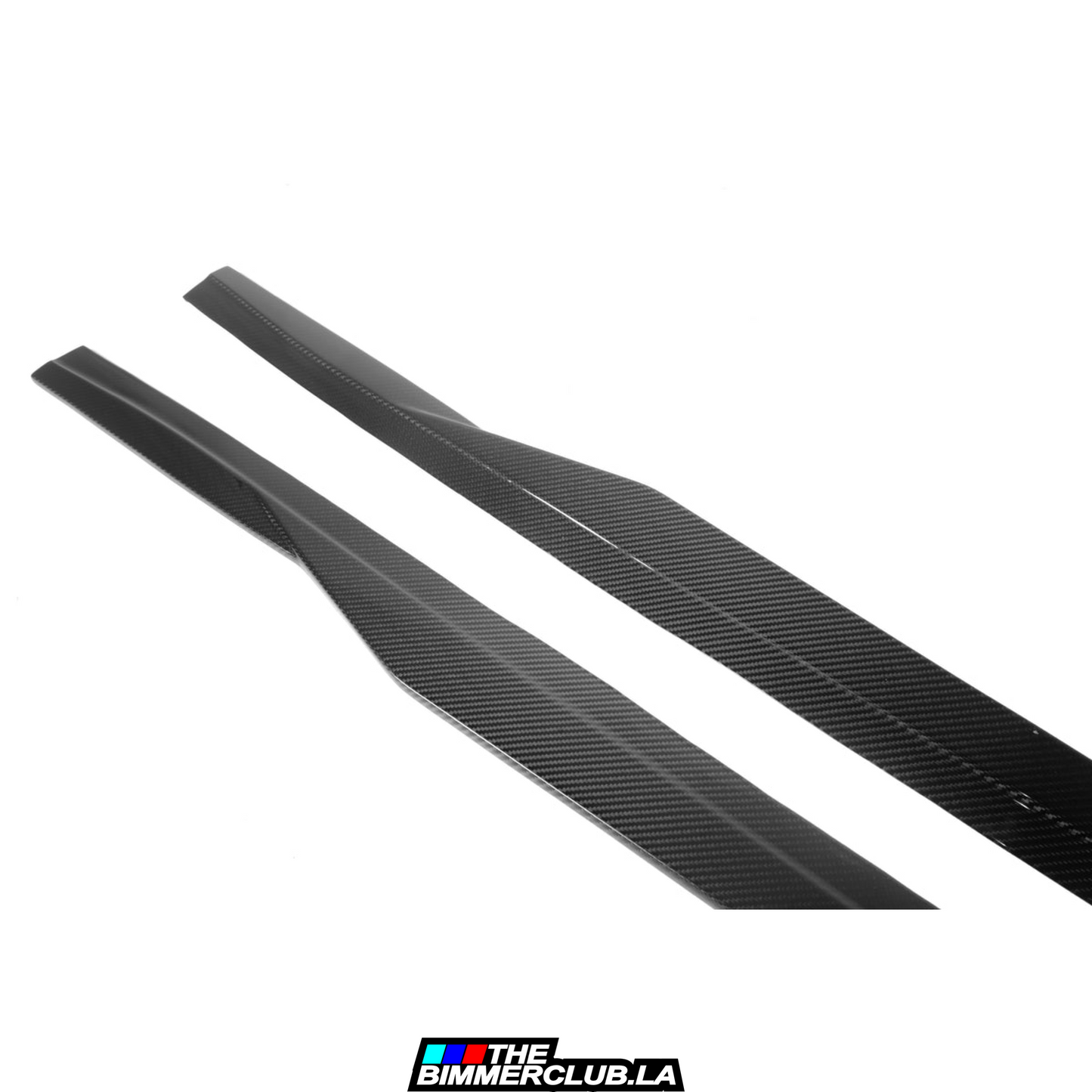 G87 M2 - R44 Style Dry Carbon Fiber Side Skirt Extensions
