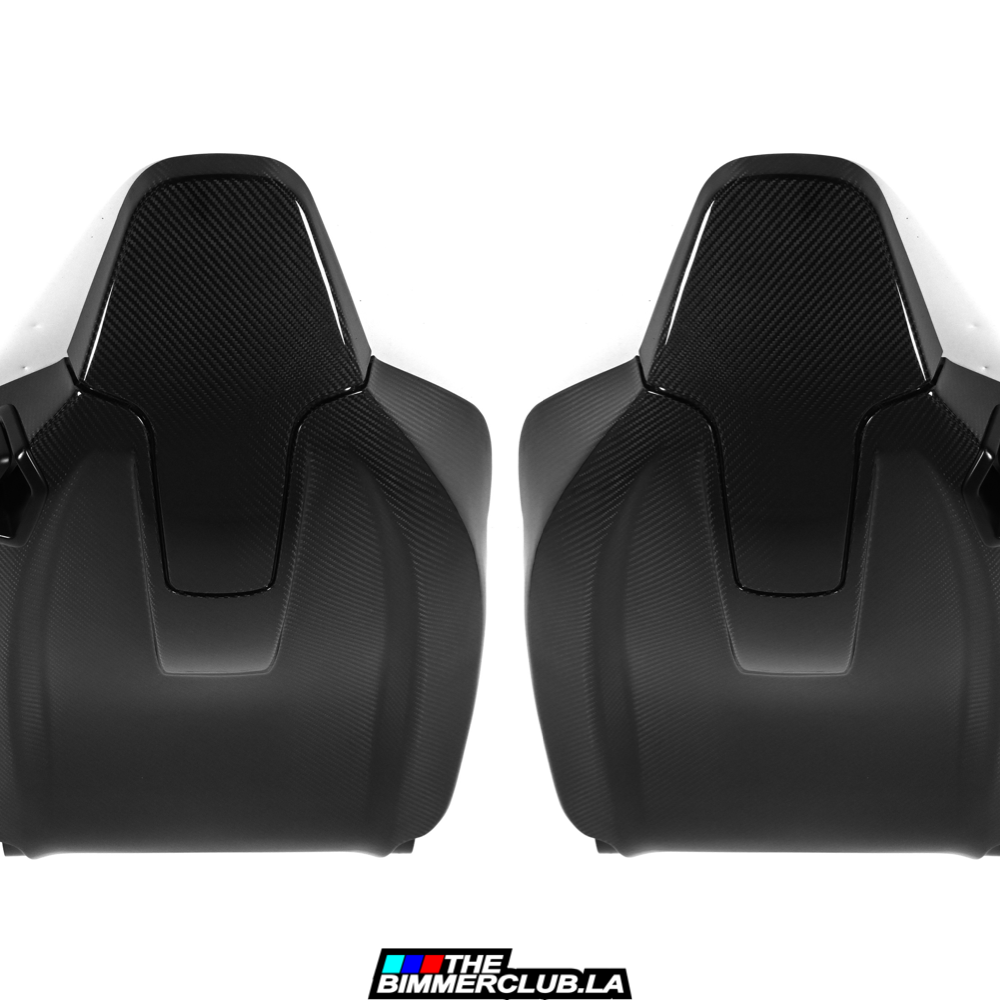 G8x M2 / M3 / M4 Full Replacement Dry Carbon Fiber Seat Backs