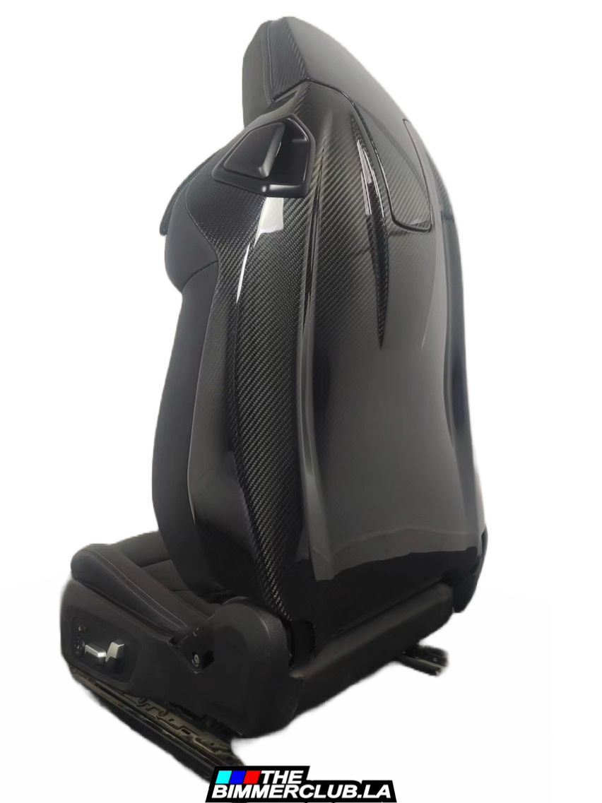 G8x M2 / M3 / M4 Full Replacement Dry Carbon Fiber Seat Backs