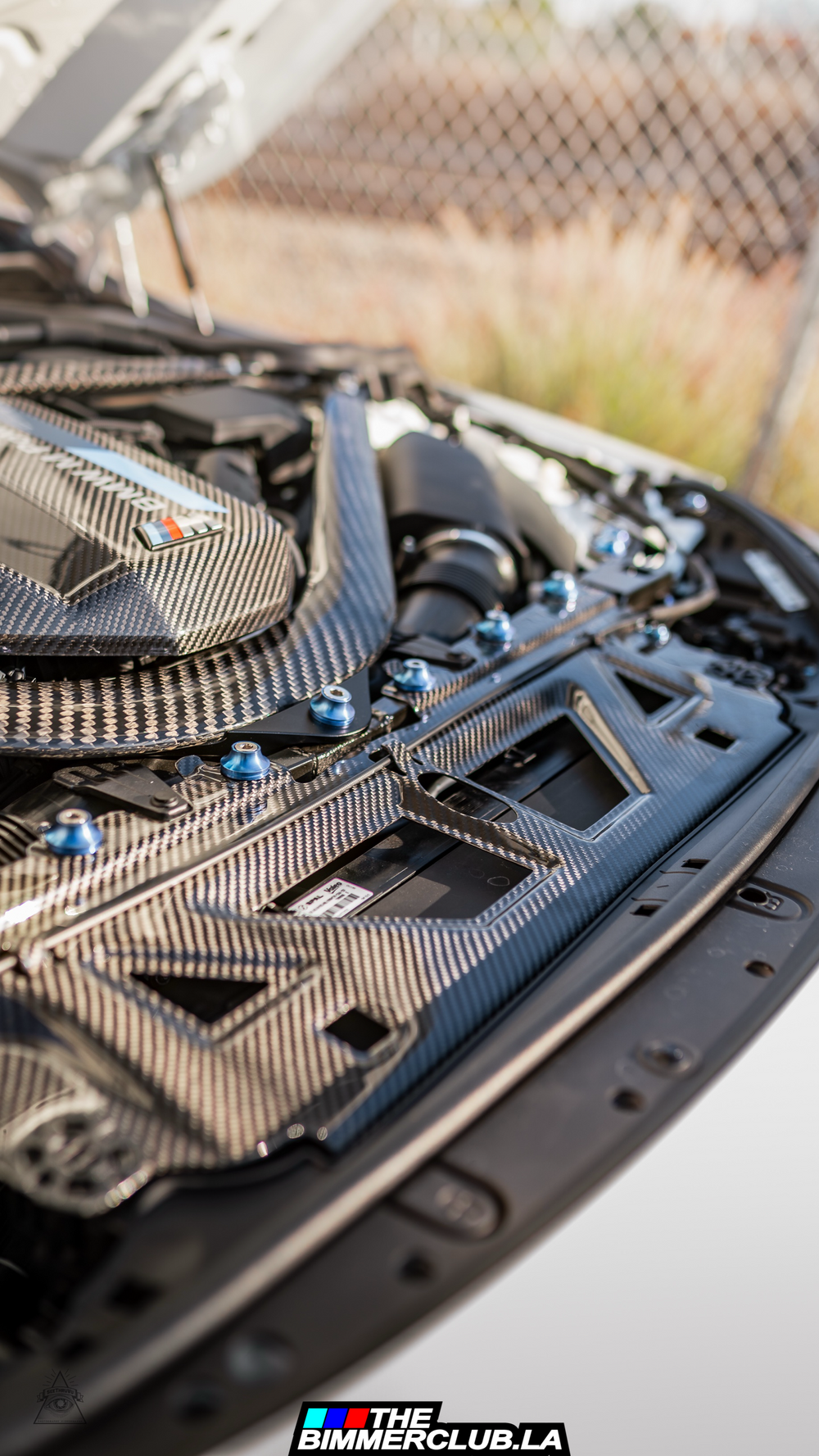 G8x M2 / M3 / M4 Dry Carbon Fiber Cooling Shroud