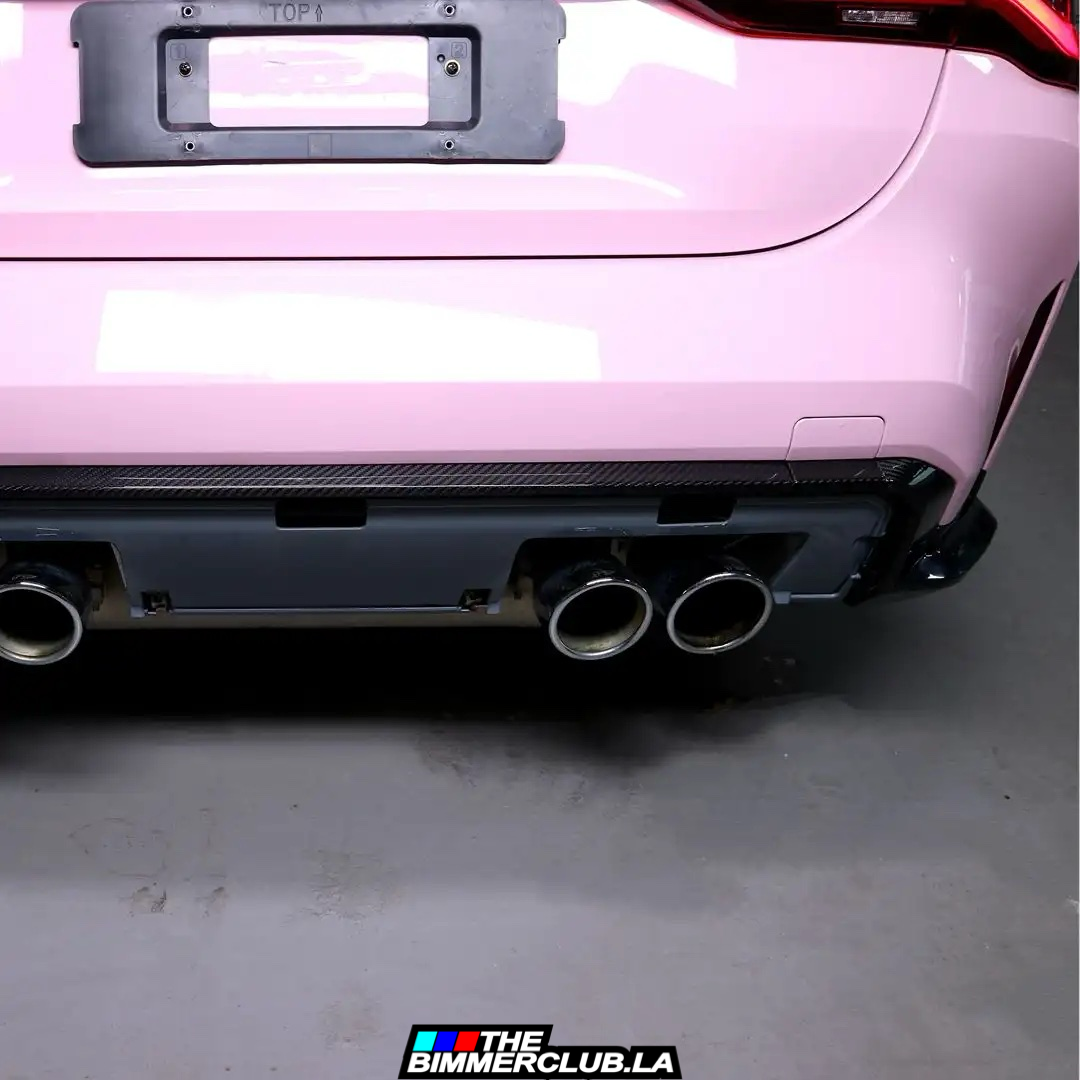 G8x M3 / M4 Dry Carbon Fiber Rear Diffuser Trim
