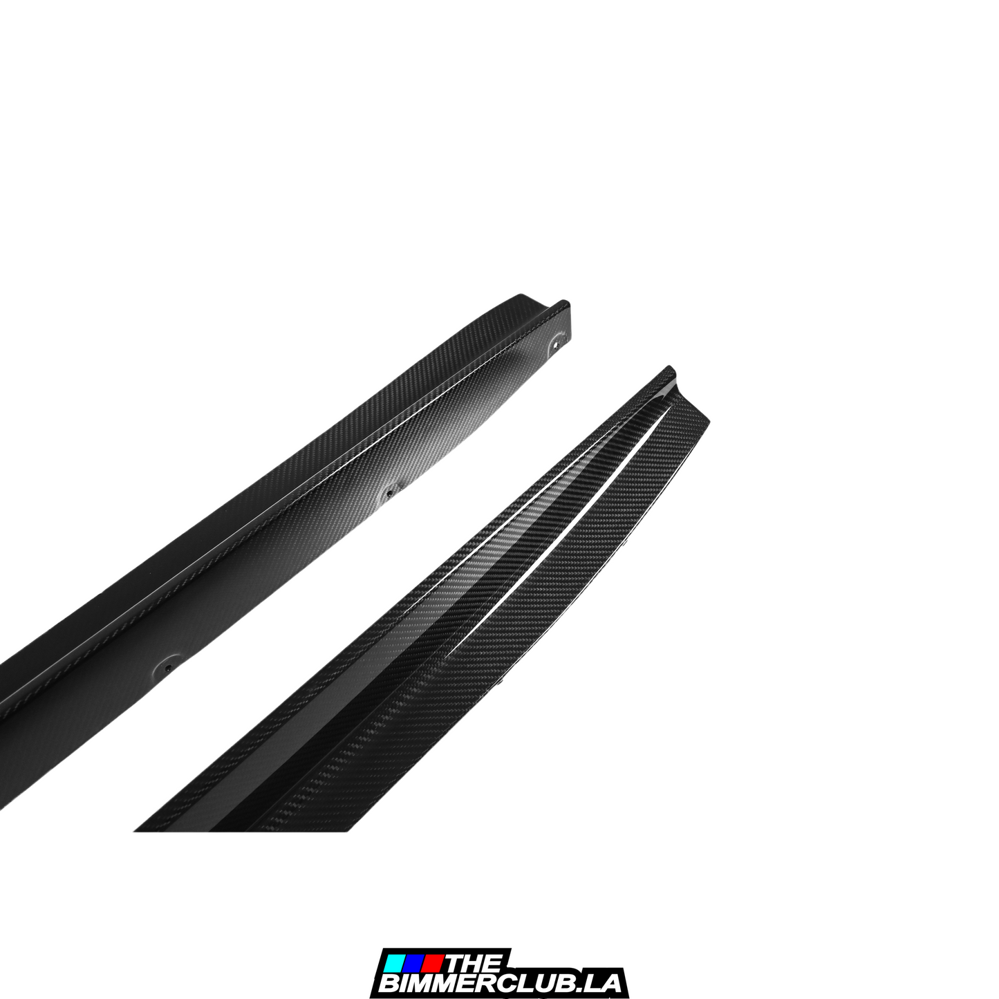 G8x M3 / M4 Dry Carbon Fiber 3D Style Side Skirt Extensions