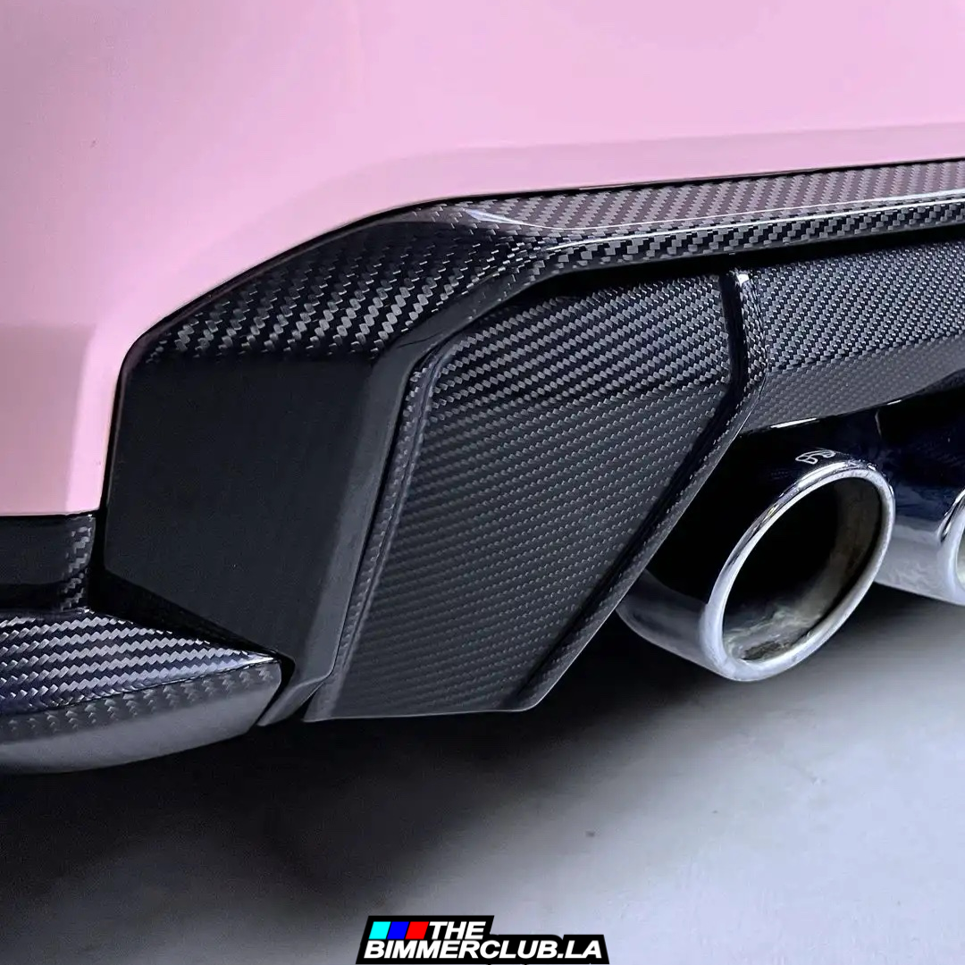 G8x M3 / M4 Dry Carbon Fiber Rear Diffuser Trim