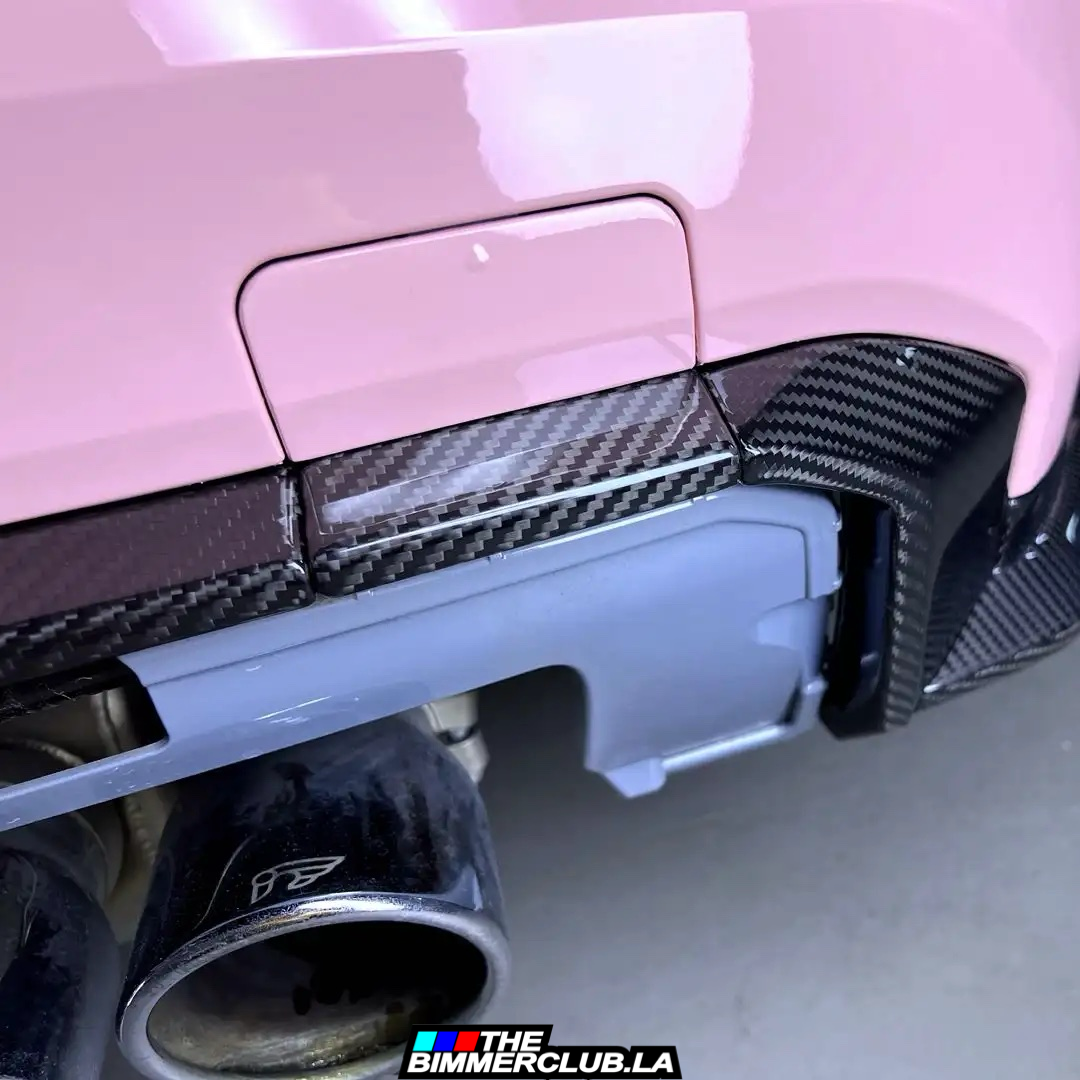 G8x M3 / M4 Dry Carbon Fiber Rear Diffuser Trim