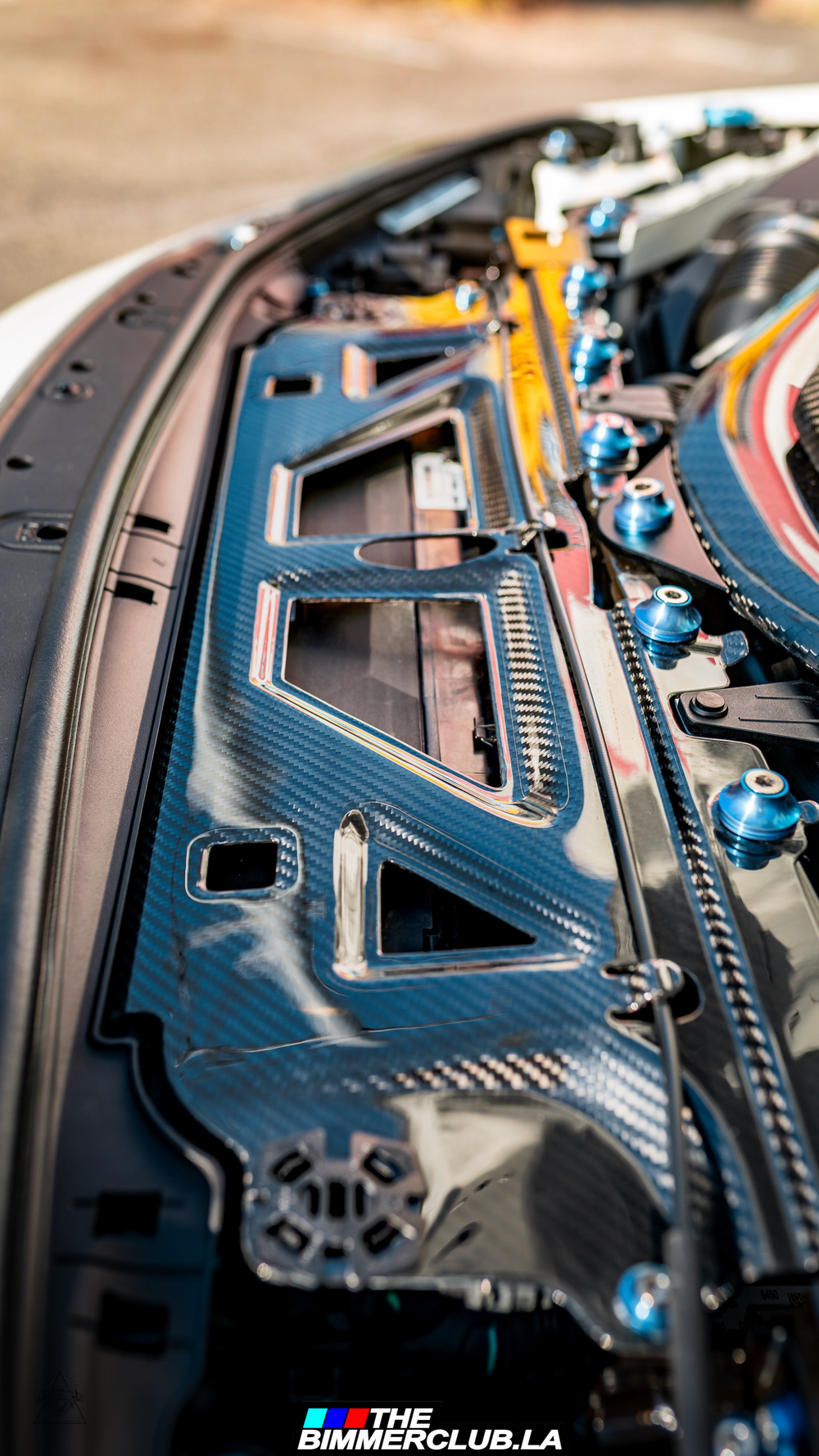 G8x M2 / M3 / M4 Dry Carbon Fiber Cooling Shroud