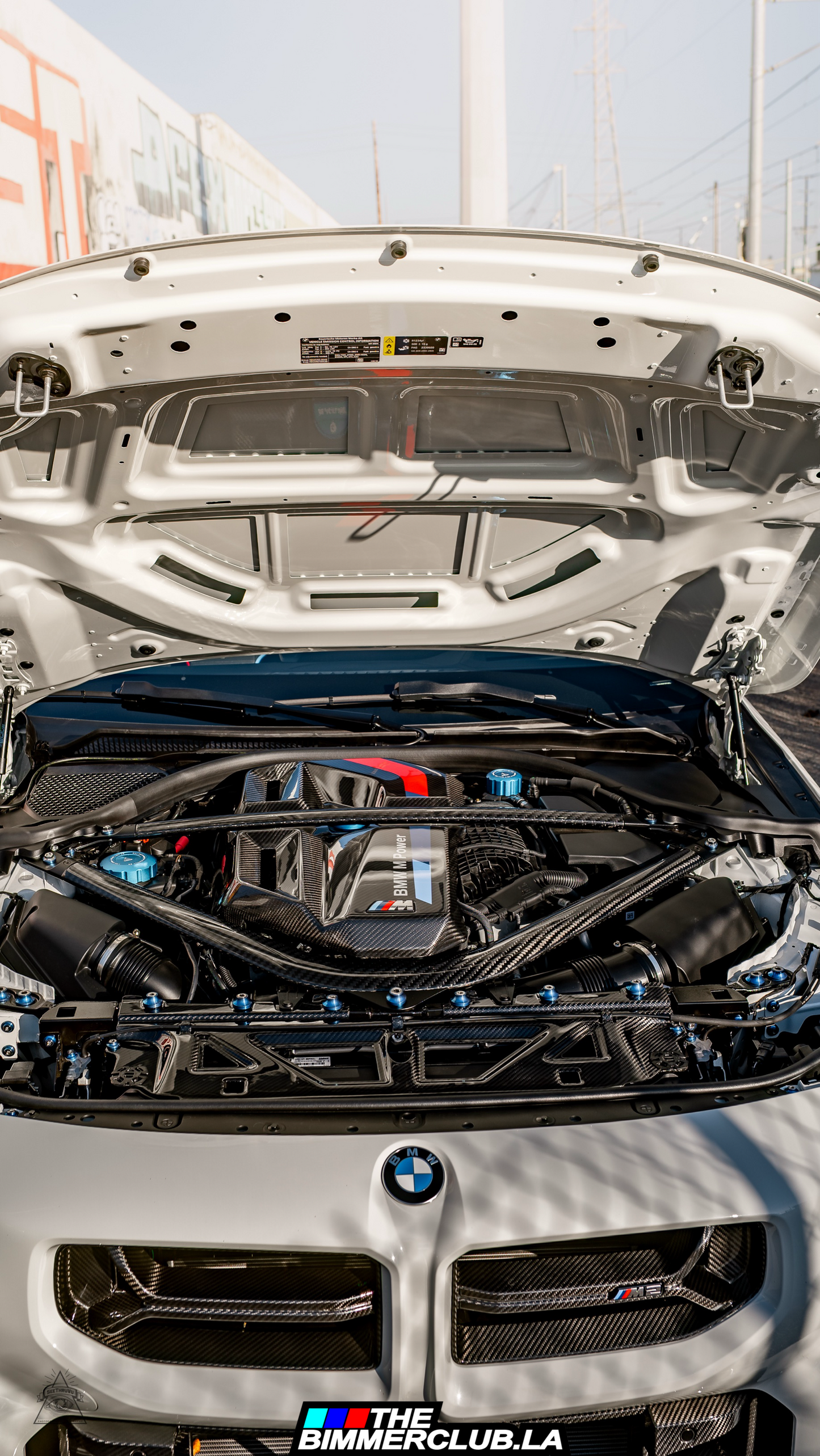 G8x M2 / M3 / M4 S58 M Performance Dry Carbon Fiber Engine Cover