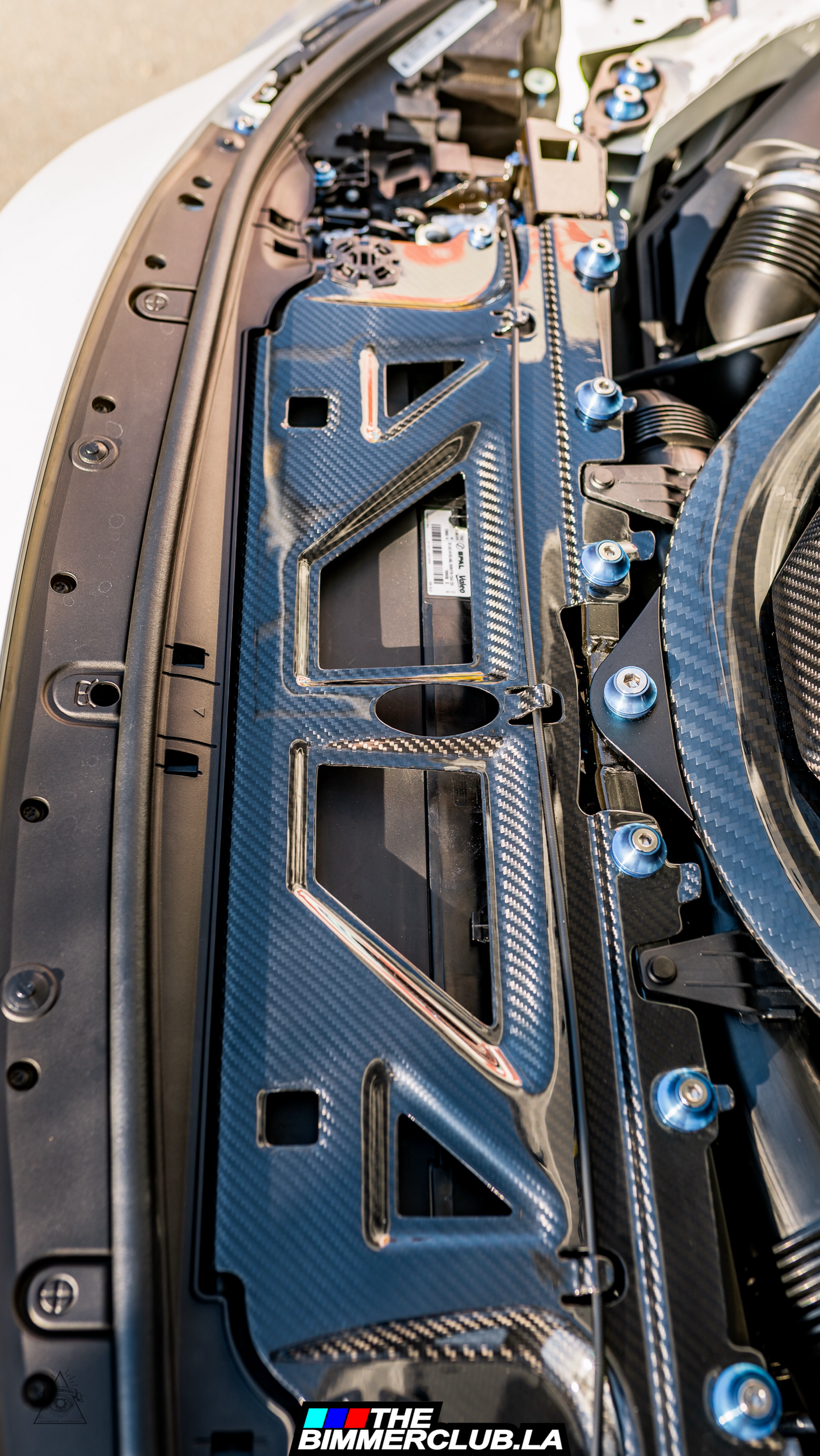 G8x M2 / M3 / M4 Dry Carbon Fiber Cooling Shroud