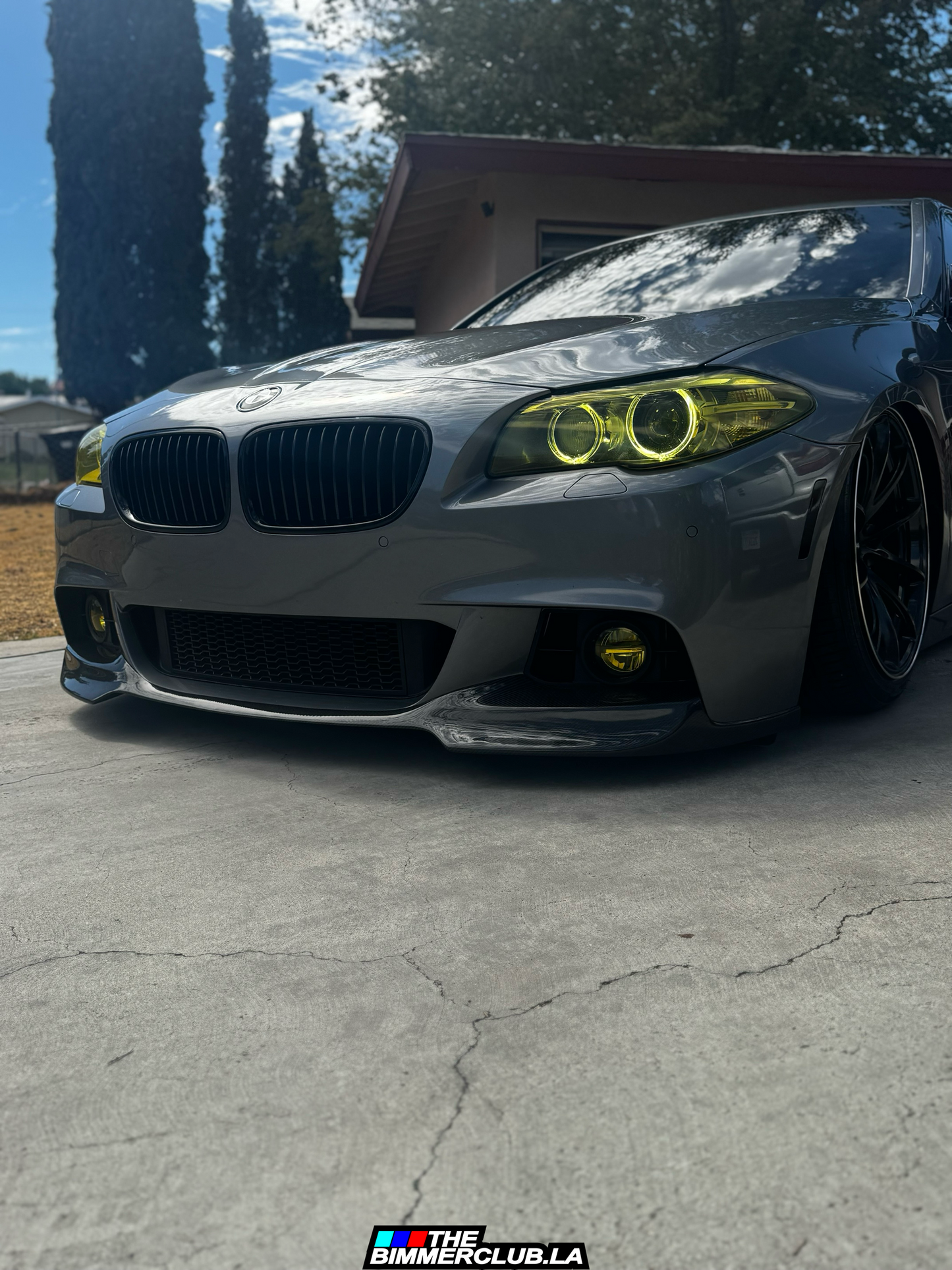 F10 R1 Style Carbon Fiber Lip