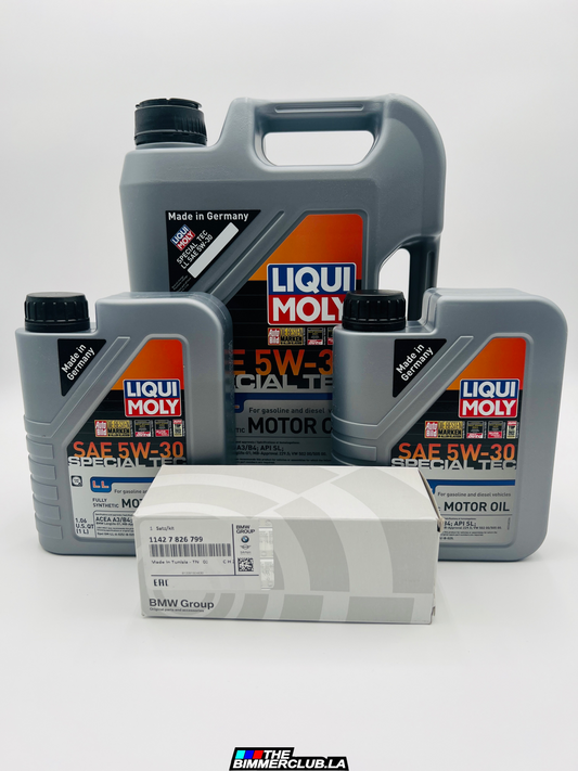 B58 5W-30 Oil Change Kit (Special Tec LL)