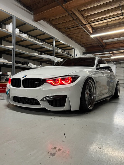 BMW F8X M3 M4 Colored LED Headlight Halo Kit