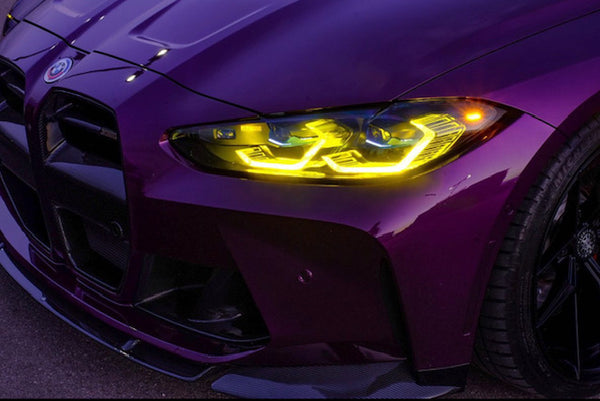 BMW G8X M3 M4 Colored Laser Headlight Kit