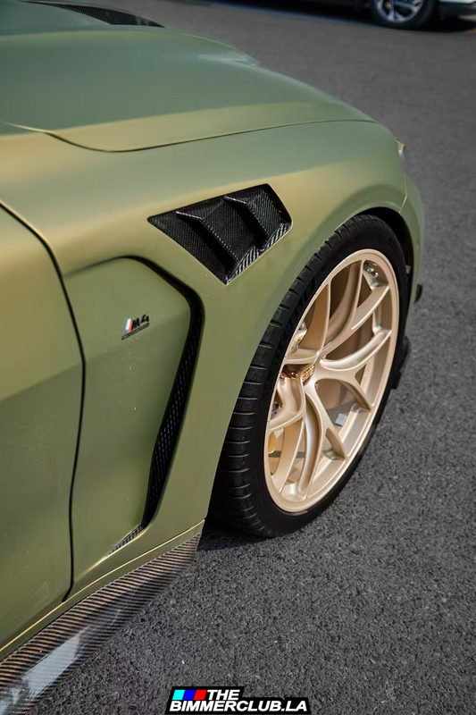 G8x M3 / M4 Dry Carbon Fiber AN Style Fenders