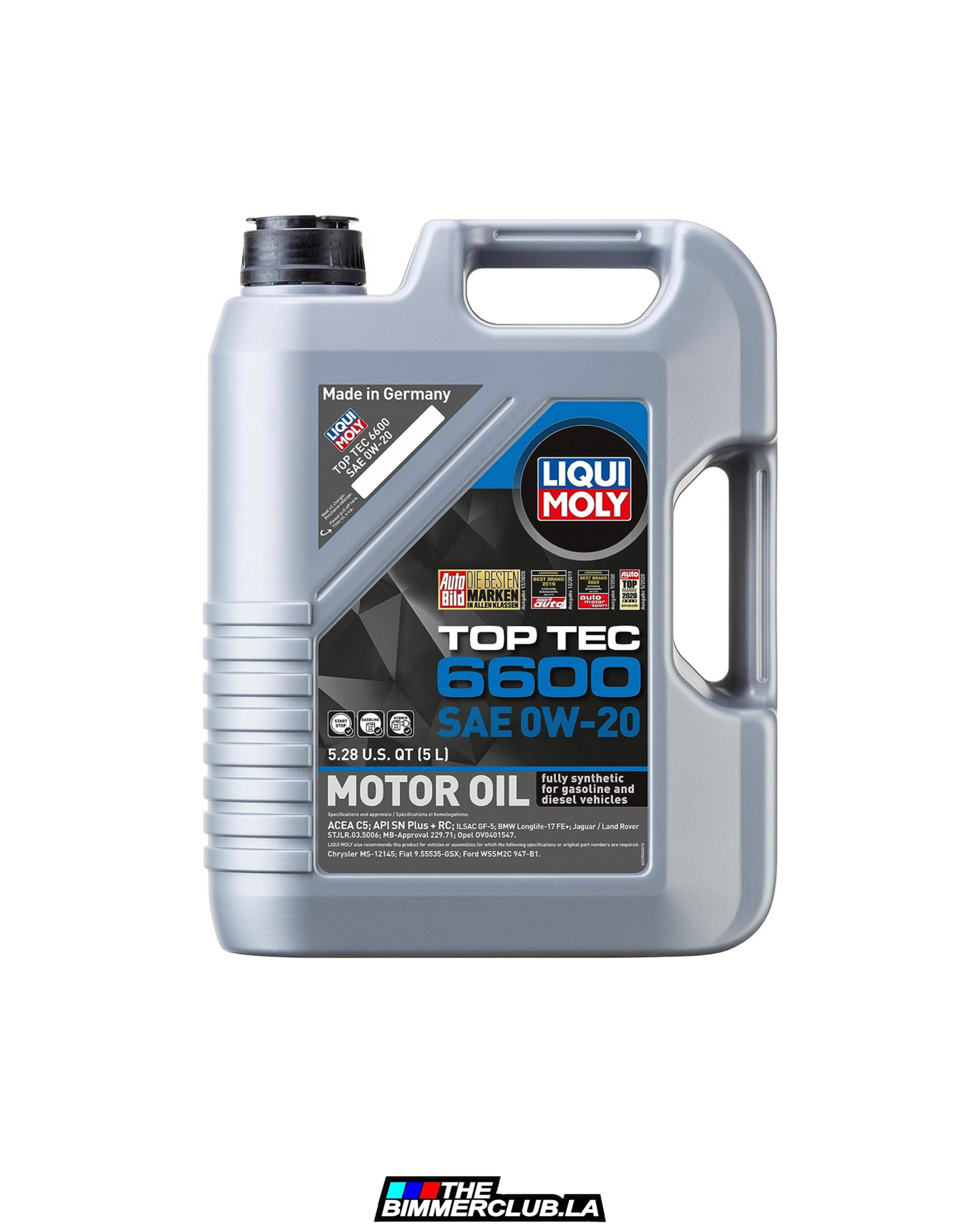 B46 0w-20 Liqui Moly Oil Change Kit (Top Tec 6600)