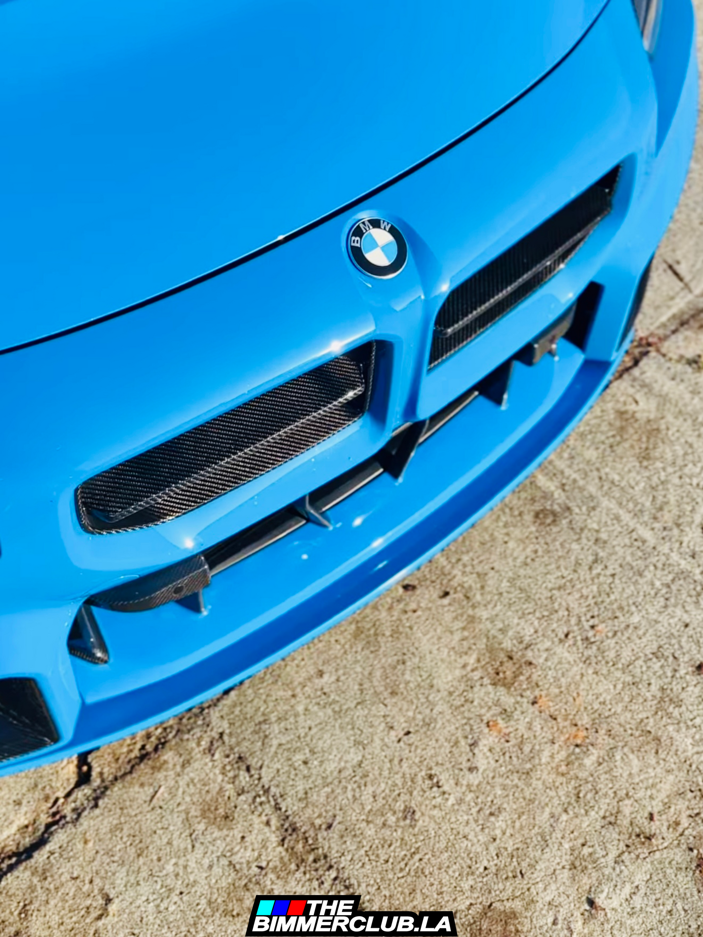 G87 M2 MP Style Dry Carbon Fiber Grilles