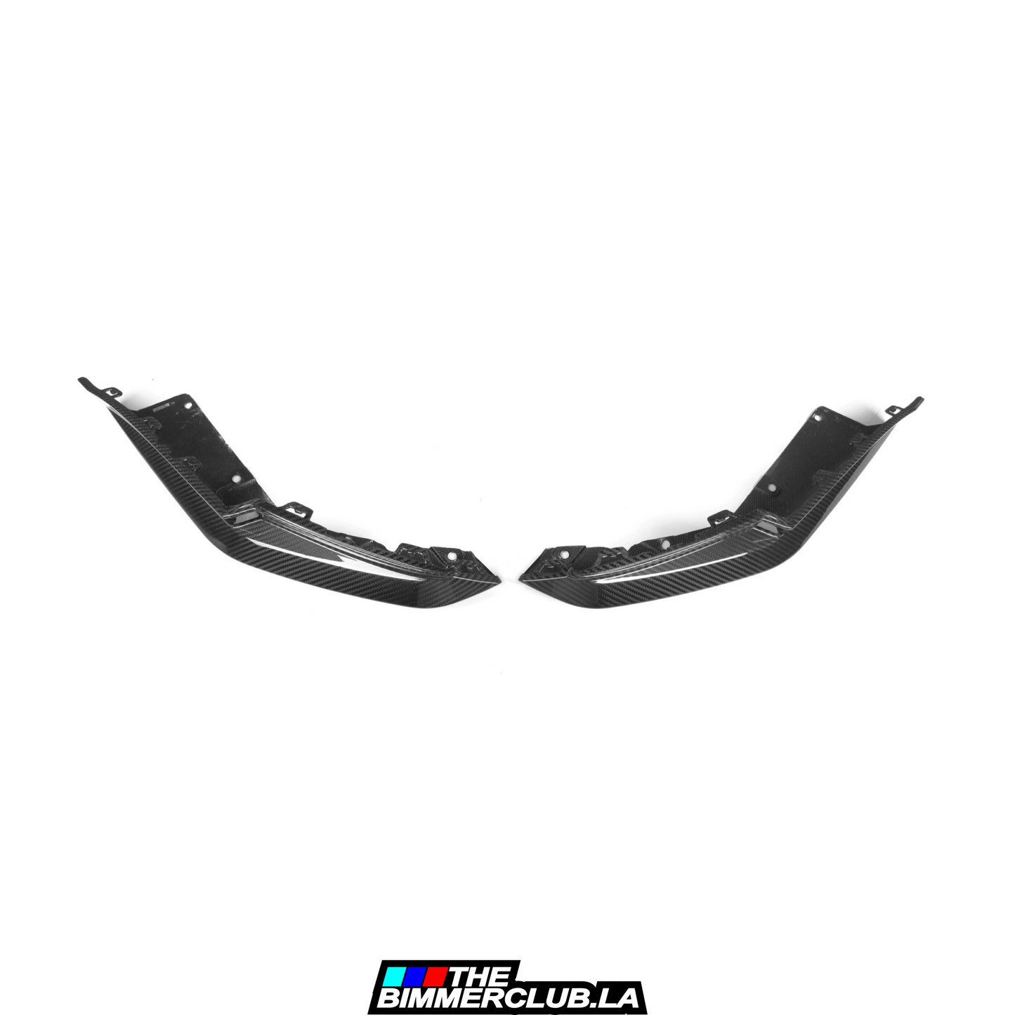 G8x M3 / M4 Dry Carbon Fiber Rear Bumper Splitters