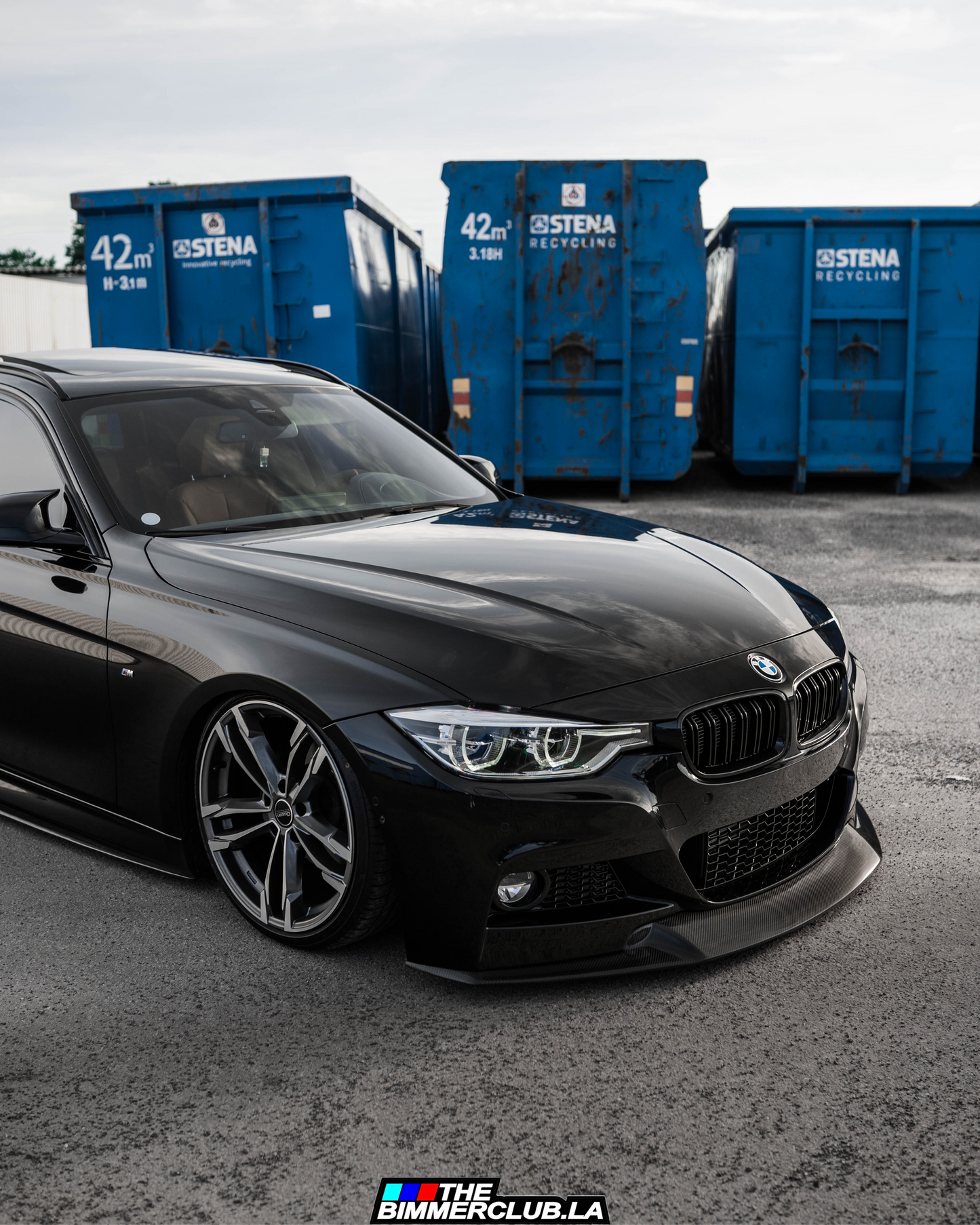 F30 / F31 JHP Carbon Fiber Front Lip