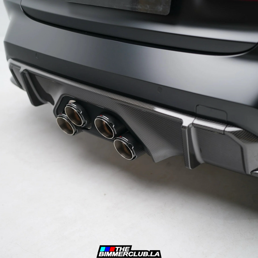 G8x M3 / M4 Dry Carbon Fiber M Performance Exhaust Diffuser