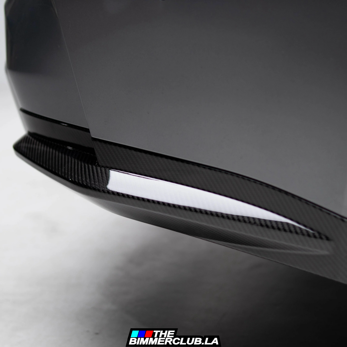 G8x M3 / M4 Dry Carbon Fiber Rear Bumper Splitters