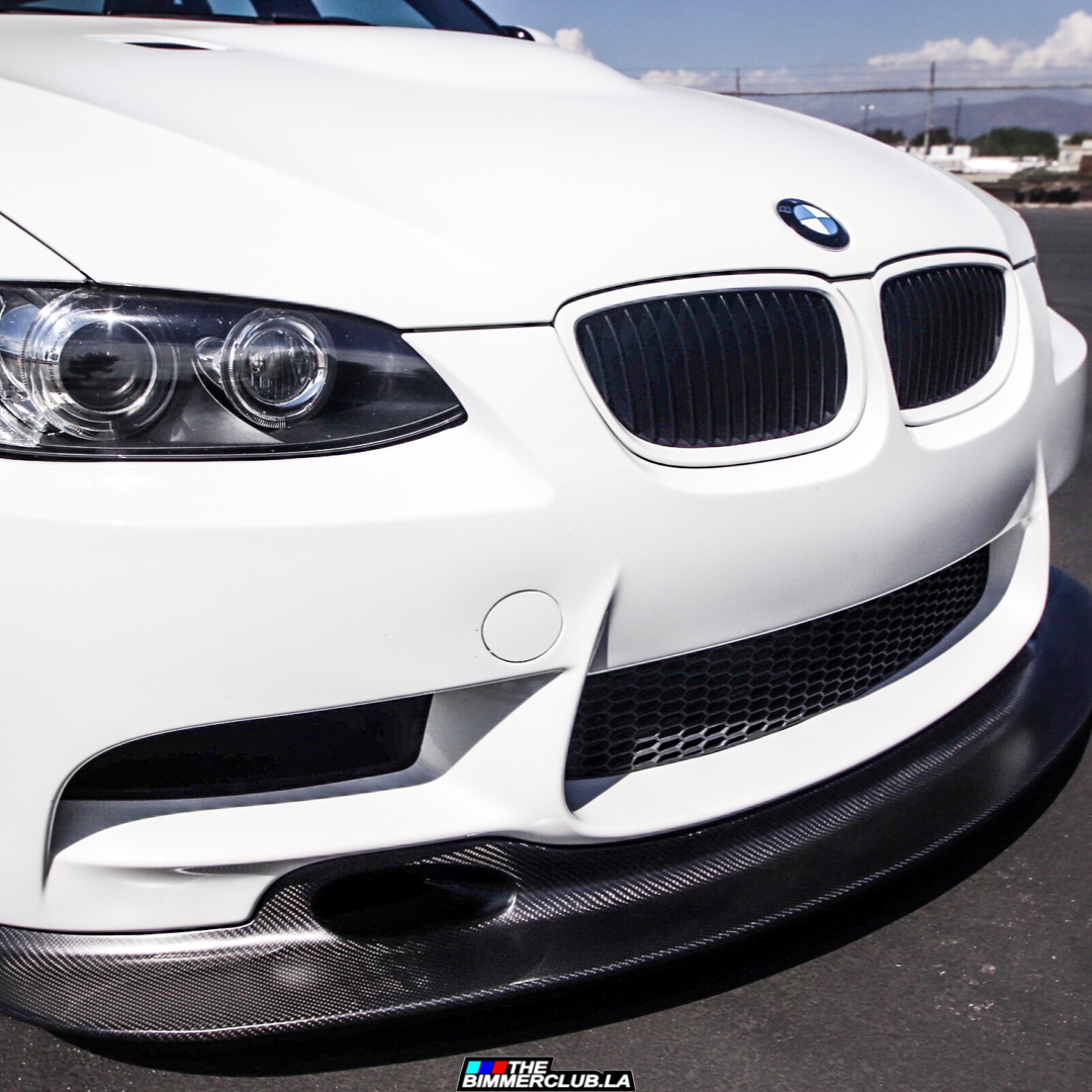 E9x M3 GT4 Style Carbon Fiber Lip