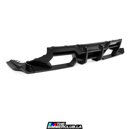 G87 M2 SQ Style Dry Carbon Fiber Rear Diffuser