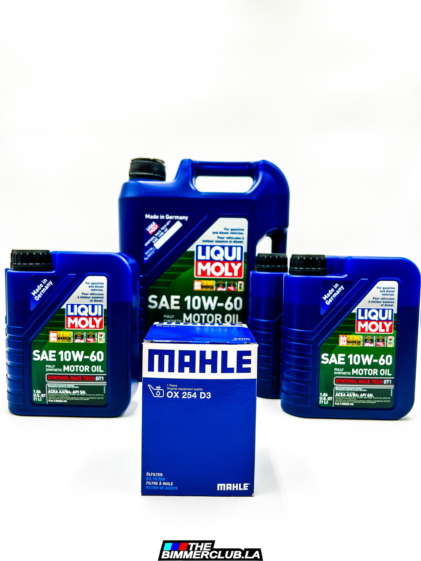 S65 Oil Change Kit - 10W60 Liqui Moly (E9x M3)