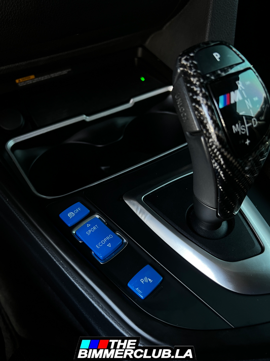 Colored Traction Control, Drive Mode Selector, & PDC Buttons (F2x / F3x)