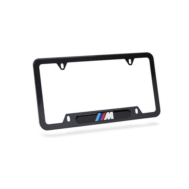 M - Performance Carbon Fiber License Plate Frame (Genuine BMW)