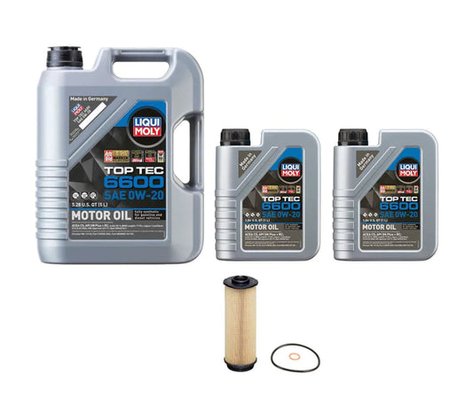 B58 0w-20 Oil Change Kit (Top Tec 6600)