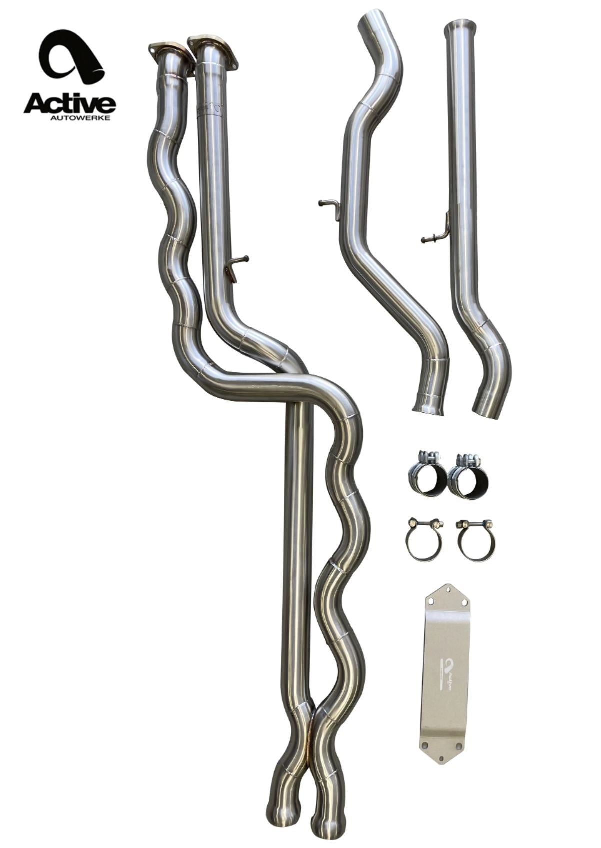 Active Autowerke F8X BMW M3 & M4 EQUAL LENGTH MID PIPE