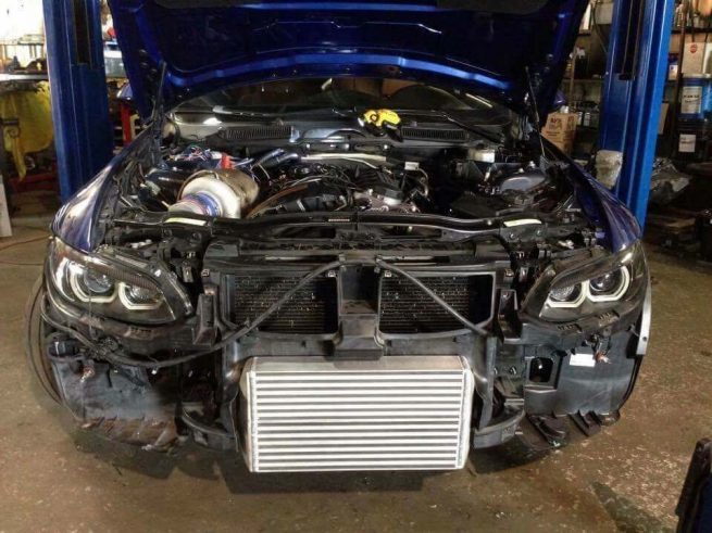 VRSF 1000whp 7.5" Stepped Race Intercooler FMIC Upgrade Kit 07-12 135i/335i N54 & N55 E82 E90 E92 E93