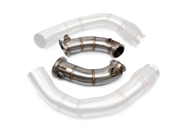 VRSF S63R 18-23 M5 & M8 F90 F91 F92 F93 Catless Downpipes