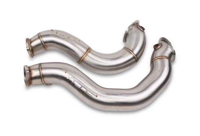 VRSF 3" Cast Stainless Steel Catless Downpipes N54 V2 2007 - 2010 BMW 335i / 2008 - 2012 BMW 135i