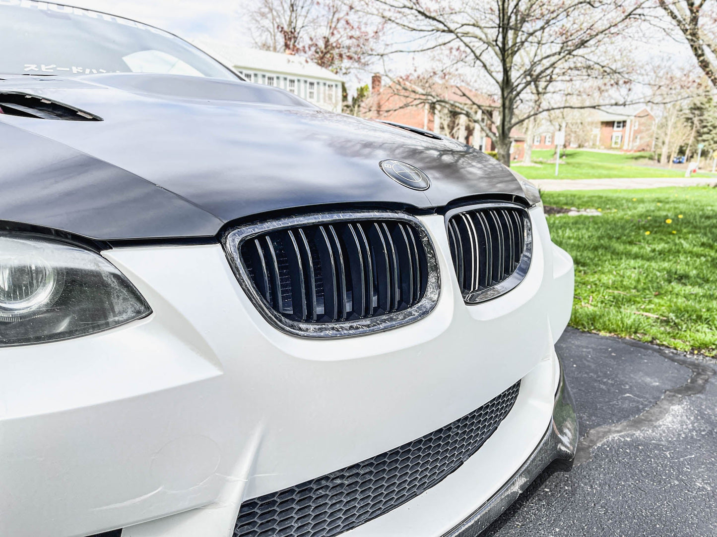 Carbon Fiber F8x Style Grilles