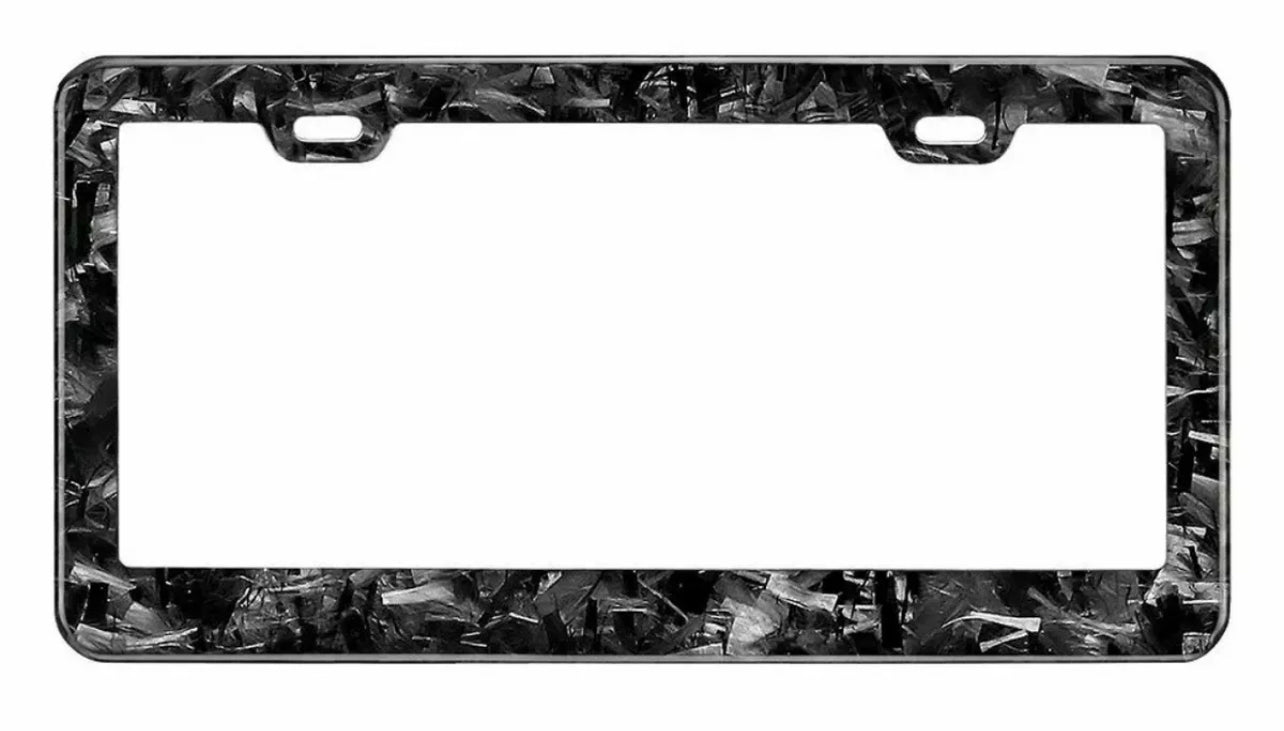 Carbon Fiber License Plate Frames