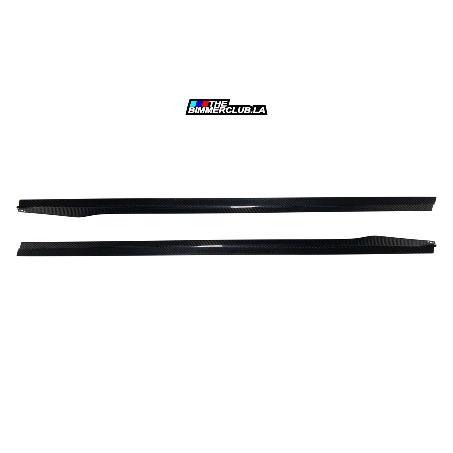 F30 M - Tech Carbon Fiber Side Skirt Splitters