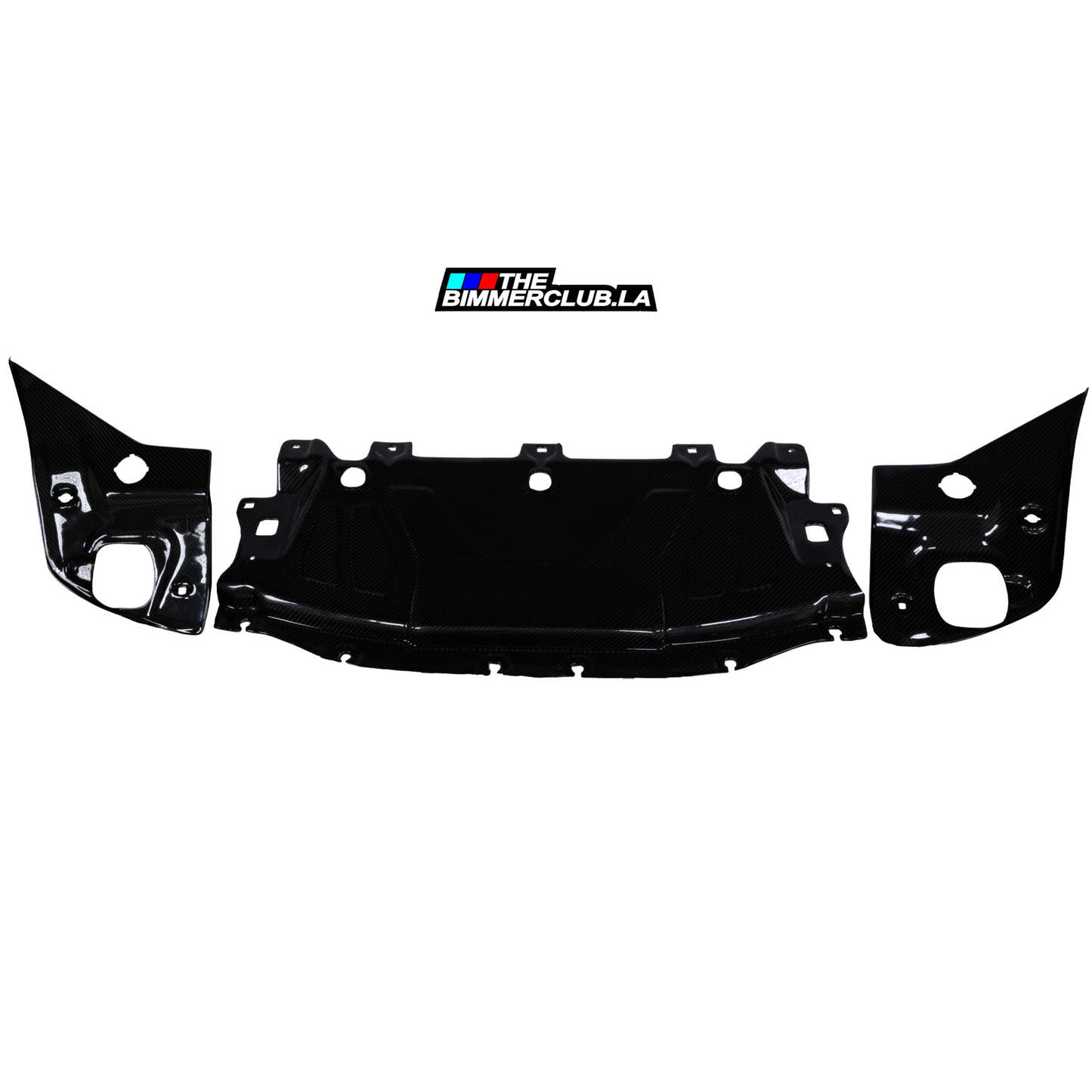 MK5 A90 Supra Carbon Fiber Radiator Support Cover (3 Piece Set)