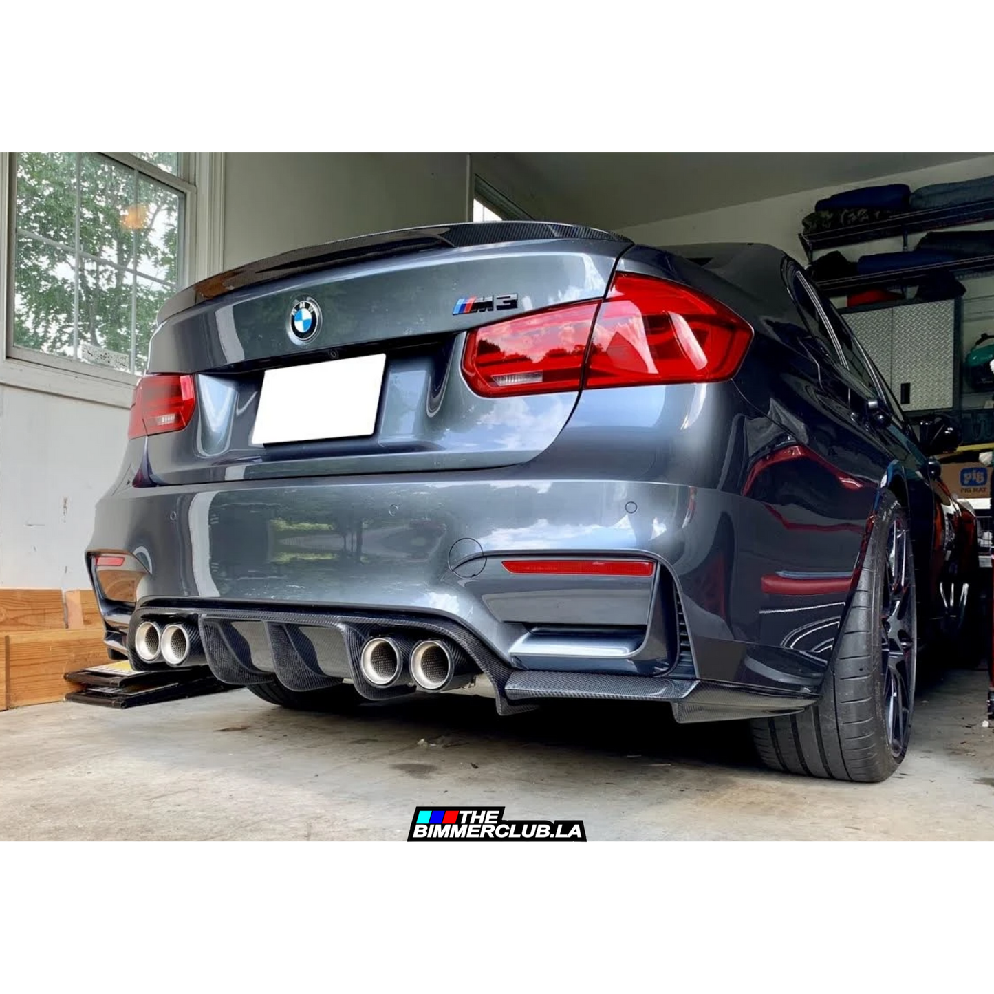 F80 / F82 / F83 R1 Carbon Fiber Diffuser