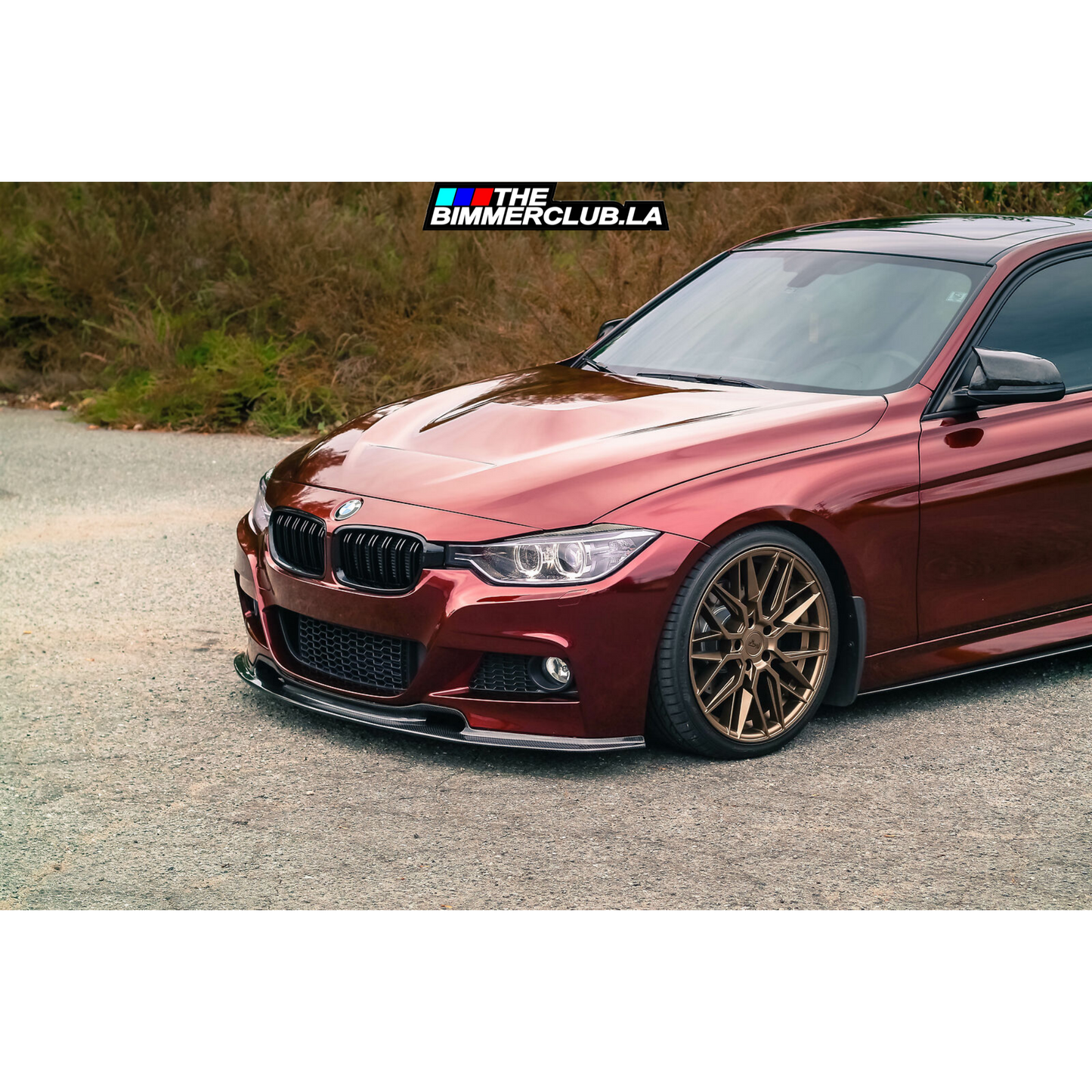 F30 / F31 Varis Style Carbon Fiber Front Lip