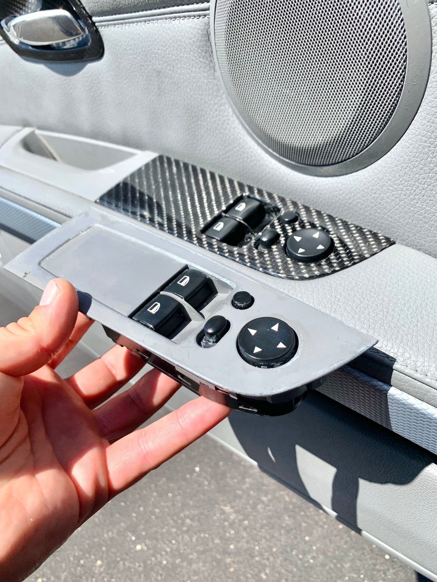 Carbon Fiber Window Power Switch