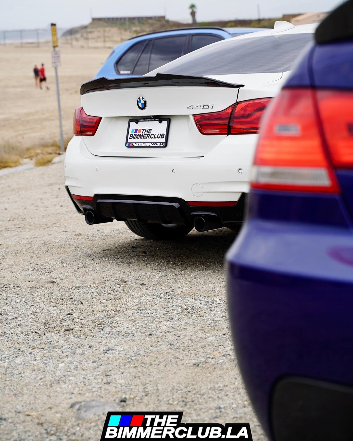 The Bimmer Club La - License Plate Frame + Vanity Plate Bundle