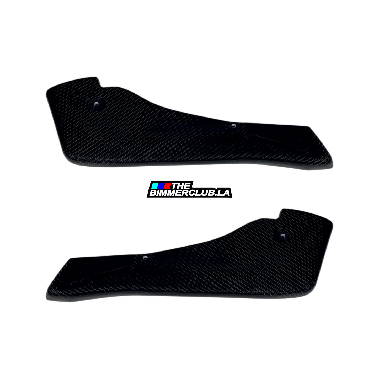 MK5 A90 Supra Carbon Fiber Rear Bumper Side Splitters