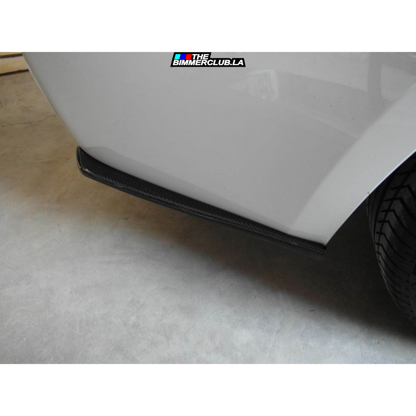 F30 M - Tech Carbon Fiber Rear Bumper Splitters