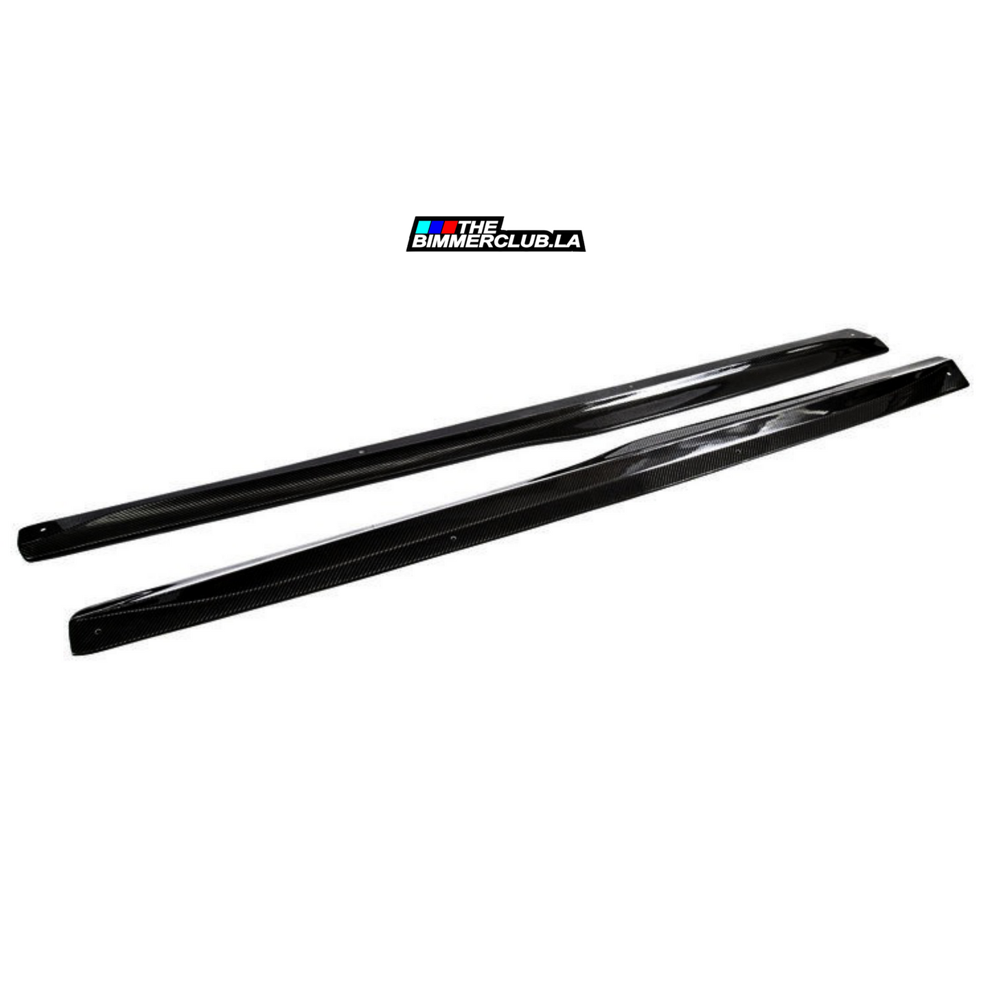 F80 / F82 / F83 PSM Carbon Fiber Side Skirt Extensions