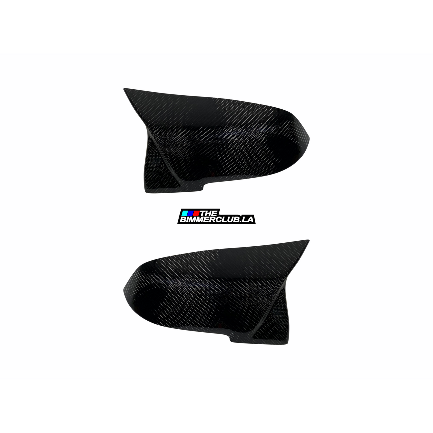 F3x / F22 / F87 M2 Base / i3 M3 Style Carbon Fiber Mirror Caps