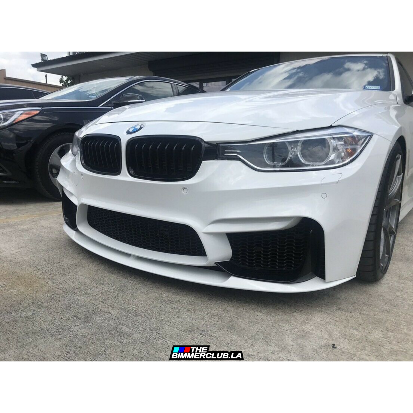 E92 / F30 / F32 F8x Style Plastic Front Lower Lip