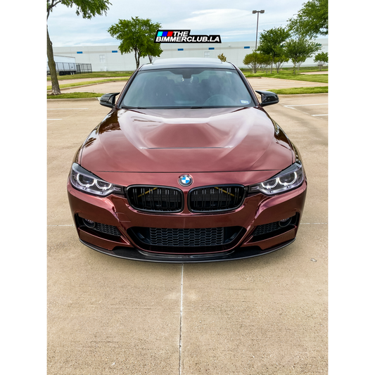 F30 / F31 AP Style Carbon Fiber Front Lip