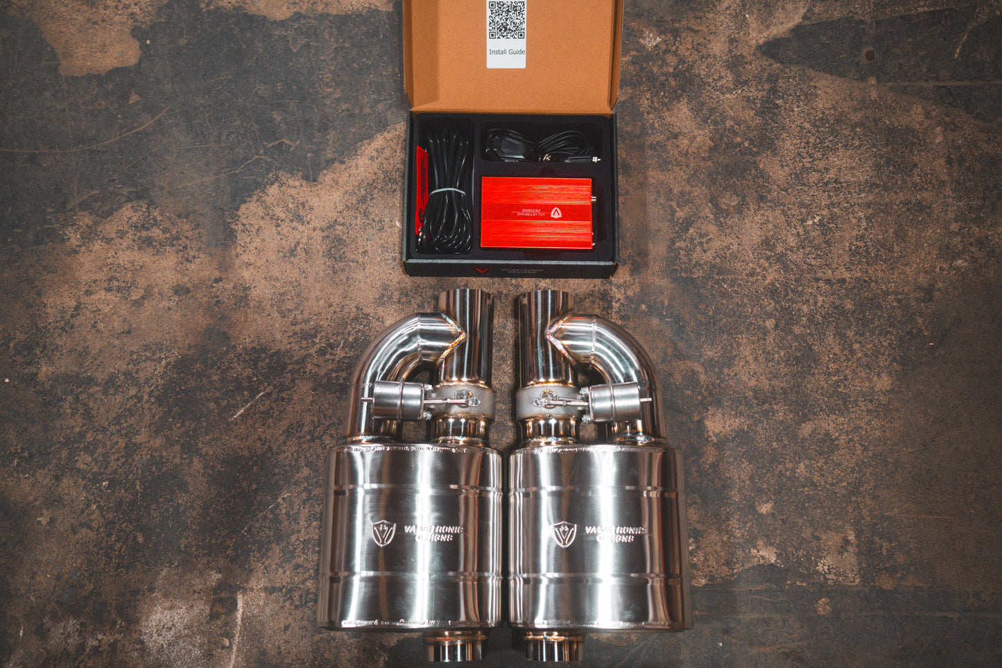 UNIVERSAL VALVED MUFFLER KIT