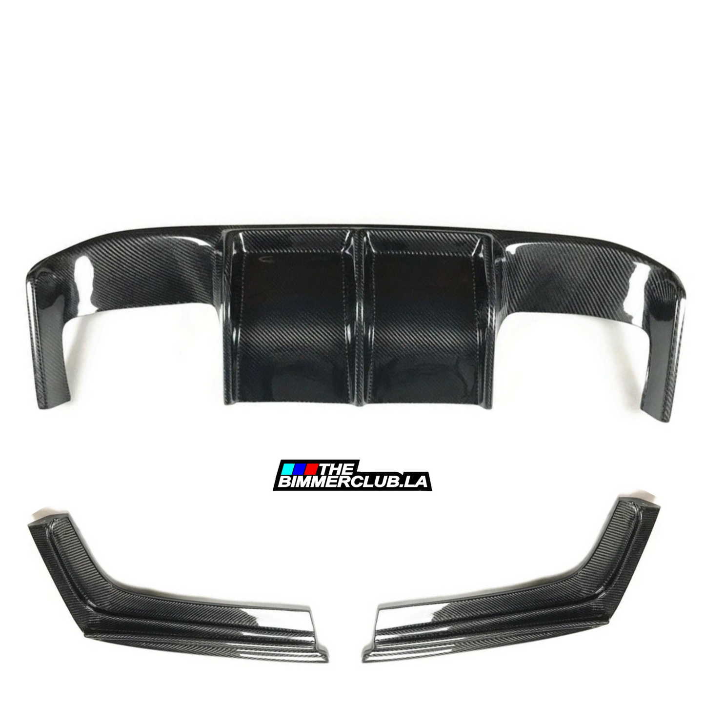 F80 / F82 / F83 R1 Carbon Fiber Diffuser